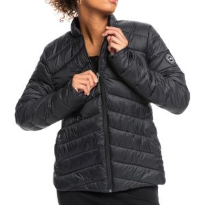 Green Roxy Down Puffer Jacket SOLD